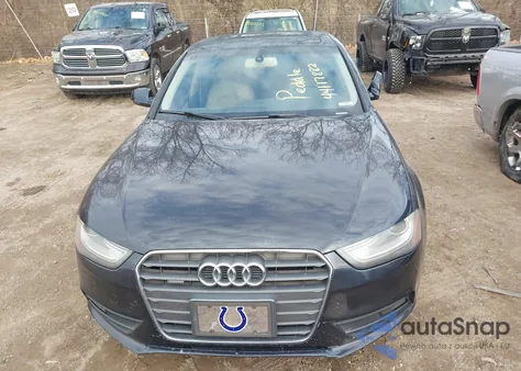 2013 Audi A4 2.0T Premium from USA, damaged, VIN WAUFFAFL0DA052290